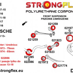 bara stabilizatoare fata sport