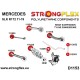 Stabilizer link bushing rear - to the wishbone sport