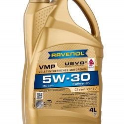 Ravenol VMP 5W30 USVO 4L – Ulei Motor Full Sintetic VW 504.00 / 507.00, BMW LL‑04, MB 229.51