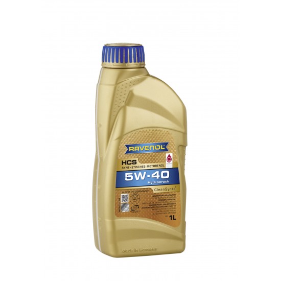 Ravenol HCS 5W‑40 1L – Ulei motor full sintetic CleanSynto®, compatibil cu VW / MB / Renault