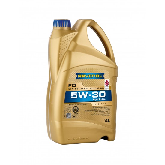 RAVENOL FO 5W‑30 4L – ulei motor sintetic pentru motoare moderne