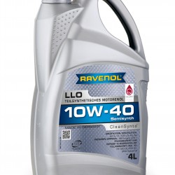 RAVENOL RAV LLO 10W‑40 4L – Ulei Motor Semi‑Sintetic Benzină și Diesel