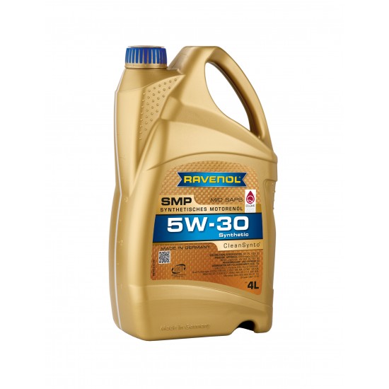 Ravenol SMP 5W30 USVO 4L – Ulei Motor Full Sintetic VW 504.00 / 507.00, BMW LL‑04, MB 229.51
