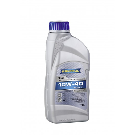 Ravenol TSi 10W‑40 1L – Ulei motor semi‑sintetic, aprobat VW / MB