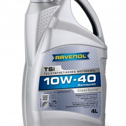 Ravenol TSi 10W-40 4L – Ulei motor semi-sintetic, aprobat VW 501.01 / 505.00, MB 229.1 / 229.3