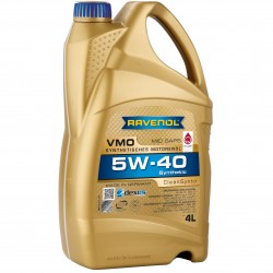 Ravenol VMO 5W‑40 4L – Ulei motor full sintetic Mid SAPS, BMW LL-04, MB 229.51, VW 505.01
