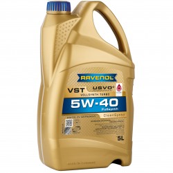 Ravenol VST 5W‑40 5L – Ulei motor full sintetic USVO®, aprobat BMW, MB, Porsche