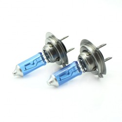 Faruri Set de 2 becuri Halogen H7, 100W +130% Intensitate - LONG LIFE 