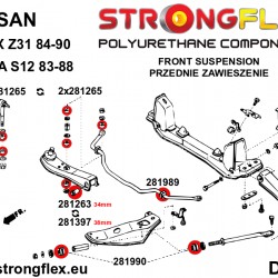 bara stabilizatoare fata sport