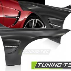 FENDERS sport STYLE WITH SIDE VENT crom compatibil cu F30 F31 11-18