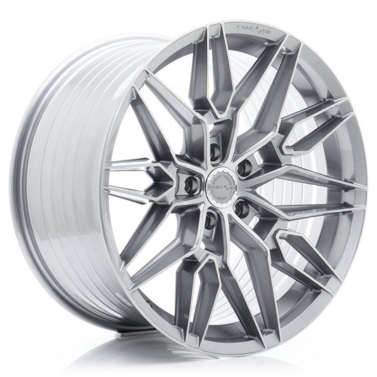 Janta Hybrid Forged Concaver CVR6 19x8 ET20-40 BLANK Brushed Titanium