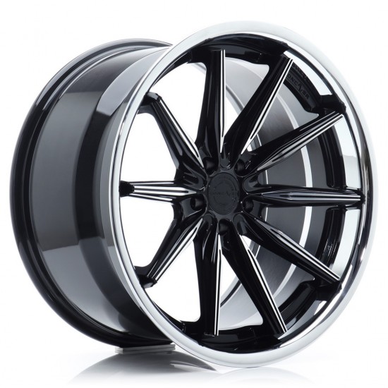 Janta Hybrid Forged Concaver CVR8 19x10 ET15-44 BLANK Negru Diamond Cut