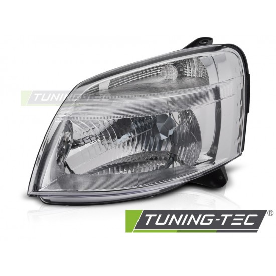 HEADLIGHT crom parte stanga TYC compatibil cu CITROEN BERLINGO PEUGEOT PARTNER 02-10