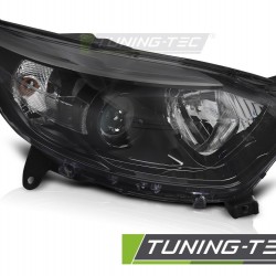 Far parte dreapta cu fundal negru TYC compatibil cu  RENAULT CAPTUR I 13-17