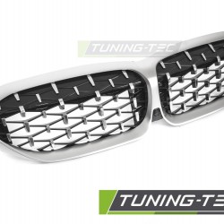 Grila DIAMOND SILVER mat crom compatibil cu BMW G20 / G21 19-22