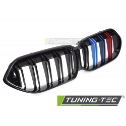 Grila sport Negru lucios TRI-COLOUR duble compatibil cu BMW F44 19-24