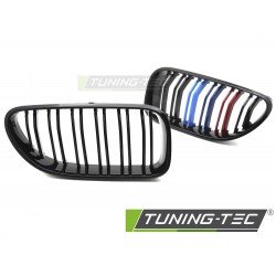 Grila sport Negru lucios TRI-COLOUR duble compatibil cu BMW F12 / F13 11-18