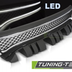 Grila negru with Led compatibil cu DODGE CHARGER 14-23