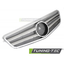 Grila sport SILVER crom compatibil cu MERCEDES W204 / S204 07-14