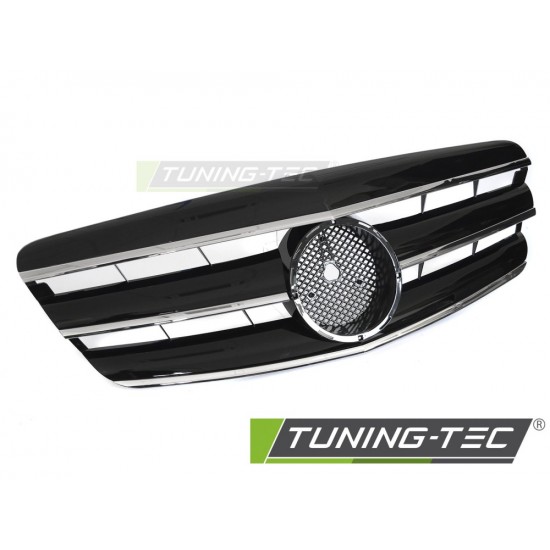 Grila sport negru crom compatibil cu MERCEDES W221 05-09