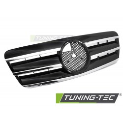 GRILLE SPORT BLACK CHROME fits MERCEDES CLK W208 96-02