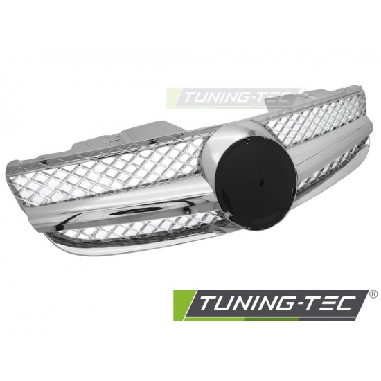 Grila sport STYLE crom compatibil cu MERCEDES SL R230 06-11