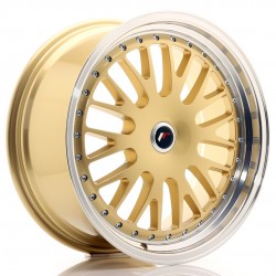 Janta aliaj JR Wheels JR10 19x8,5 ET20-35 Blank Auriu w/Buza polisata