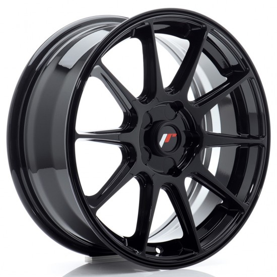 Janta aliaj JR Wheels JR11 17x7 ET20-38 5H BLANK Negru Lucios
