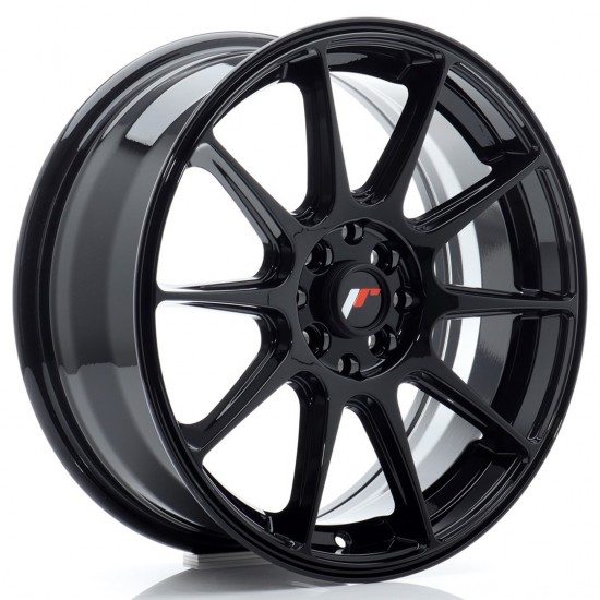 Janta aliaj JR Wheels JR11 17x7 ET35 5x100/108 Negru Lucios