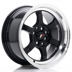 Janta aliaj JR Wheels JR12 15x7,5 ET26 4x100/108 Negru Lucios