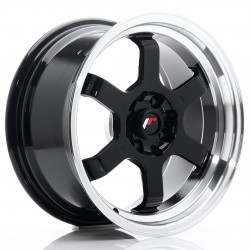 Janta aliaj JR Wheels JR12 16x8 ET15 4x100/114 Negru Lucios