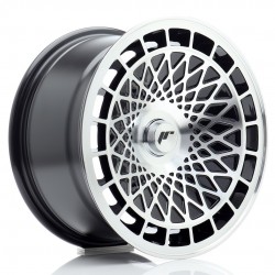 Janta aliaj JR Wheels JR14 15x8 ET25 4x108 Gloss Negru Diamond Cut