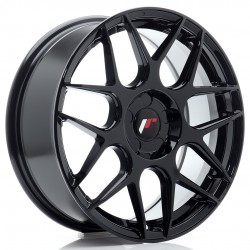 Janta aliaj JR Wheels JR18 17x7 ET20-40 5H BLANK Negru Lucios