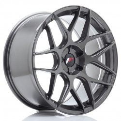 Janta aliaj JR Wheels JR18 19x9,5 ET22-35 5H Blank Hyper Gray