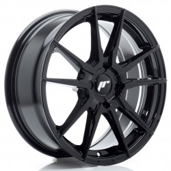 Janta aliaj JR Wheels JR21 17x7 ET20-40 4H BLANK Negru Lucios