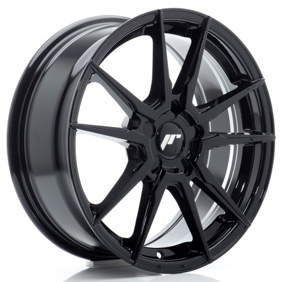 Janta aliaj JR Wheels JR21 17x7 ET20-40 5H BLANK Negru Lucios