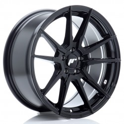Janta aliaj JR Wheels JR21 17x8 ET35 5x100 Negru Lucios