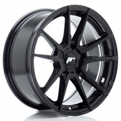 Janta aliaj JR Wheels JR21 17x8 ET20-35 5H BLANK Negru Lucios