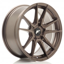 Janta aliaj JR Wheels JR21 17x8 ET20-35 5H BLANK Matt Bronze