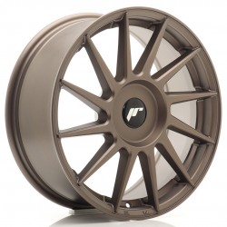 Janta aliaj JR Wheels JR22 17x7 ET20-40 BLANK Matt Bronze