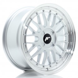 Janta aliaj JR Wheels JR23 17x8 ET20-45 4H BLANK Hyper Argintiu w/Buza polisata