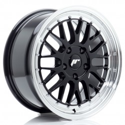 Janta aliaj JR Wheels JR23 17x8 ET35 5x100 Negru Lucios w/Buza polisata