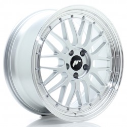 Janta aliaj JR Wheels JR23 19x8,5 ET35 5x120 Hyper Argintiu w/Buza polisata