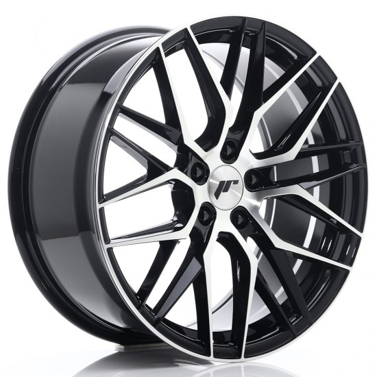 Janta aliaj JR Wheels JR28 19x8,5 ET40 5x114,3 Negru Lucios Diamond Cut