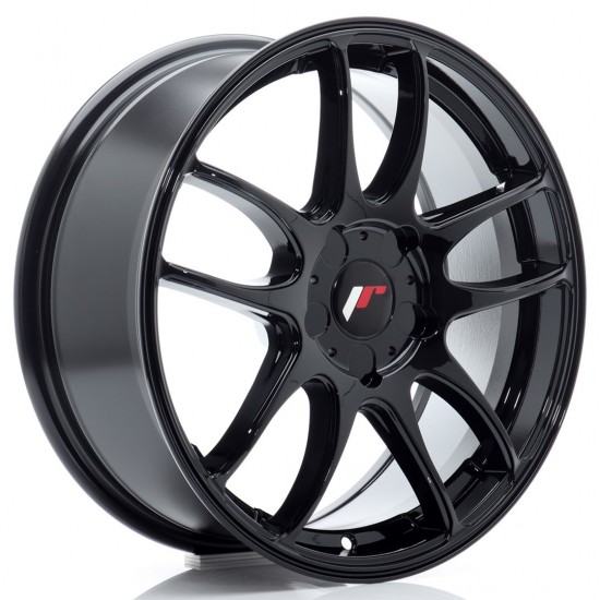Janta aliaj JR Wheels JR29 17x7 ET20-48 5H BLANK Negru Lucios
