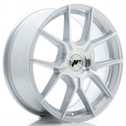 Janta aliaj JR Wheels JR30 17x7 ET20-40 BLANK Argintiu Diamond Cut