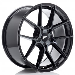 Janta aliaj JR Wheels JR30 19x8 ET20-40 5H BLANK Negru Machined w/Tinted Face
