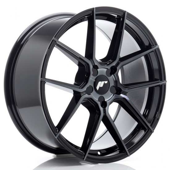 Janta aliaj JR Wheels JR30 19x8 ET20-40 5H BLANK Negru Machined w/Tinted Face