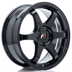 Janta aliaj JR Wheels JR3 17x7 ET40 4x100 Negru Lucios