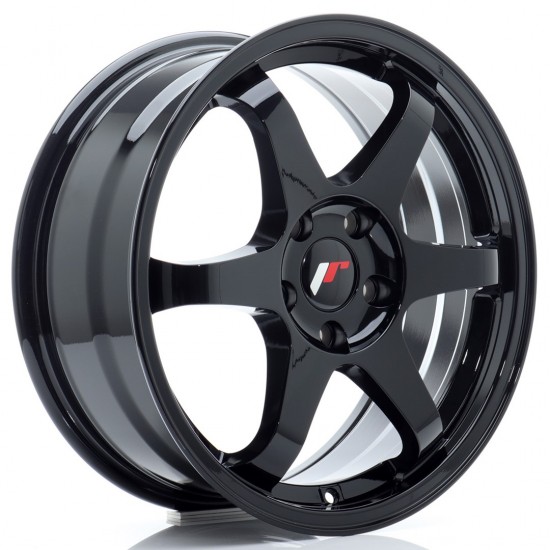 Janta aliaj JR Wheels JR3 17x7 ET40 5x114,3 Negru Lucios